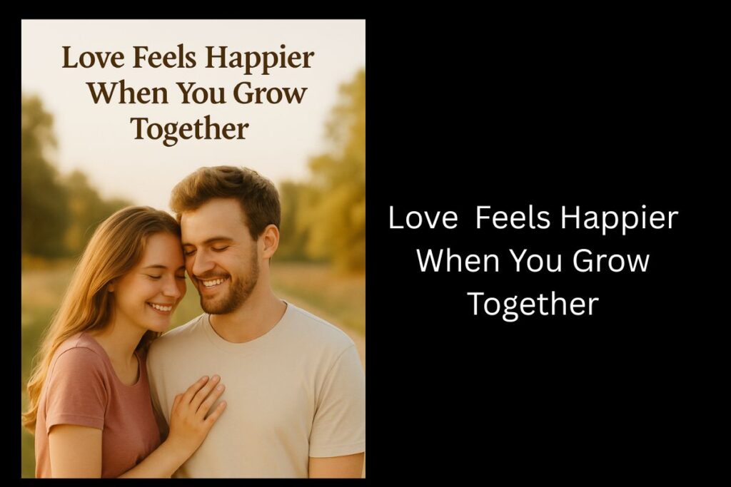 Love Feels Happier When You Grow Together