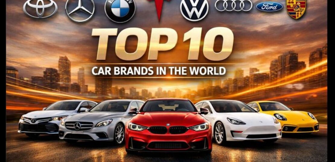 Top 10 Car Brands in the World