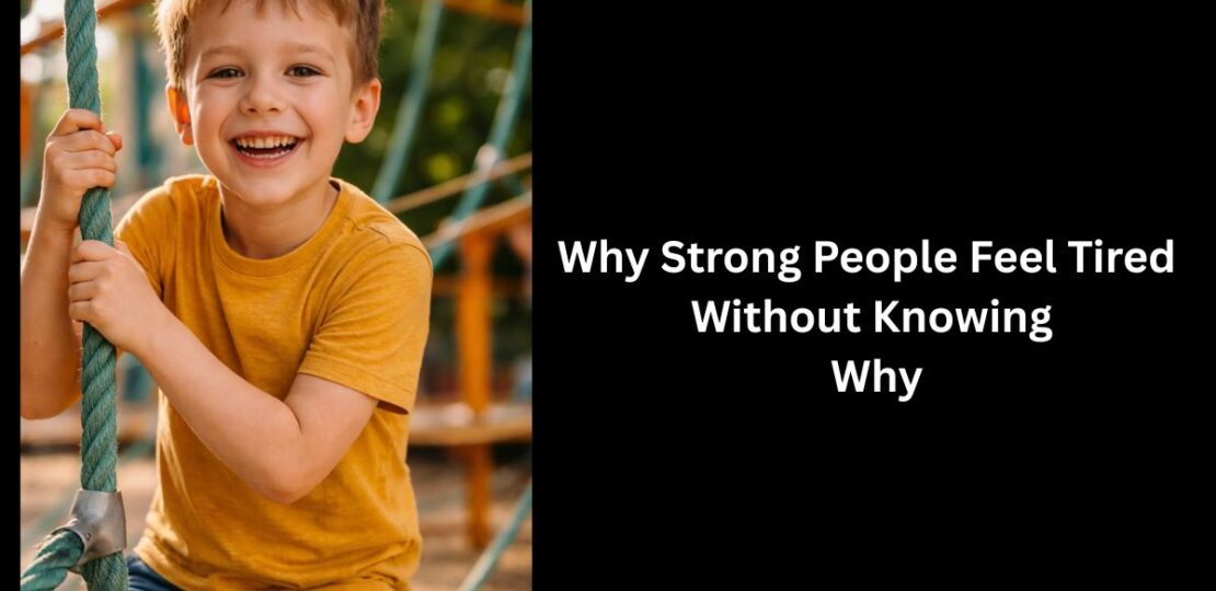 Why Strong People Feel Tired Without Knowing Why